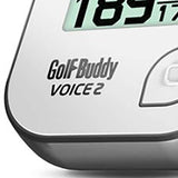 GolfBuddy Voice 2 Talking Golf GPS Rangefinder – Grey